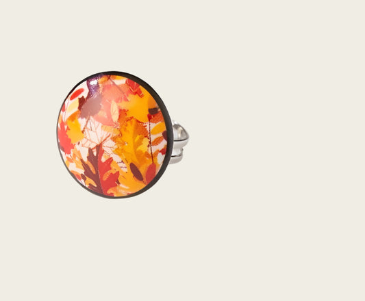 Louisiana Collectie rond porseleinen ring
