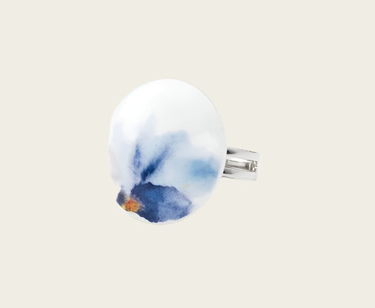 Anemoon Collectie rond porseleinen ring