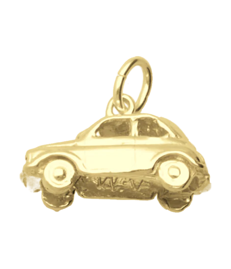 Zilveren Auto type 500 ketting hanger 1241849816