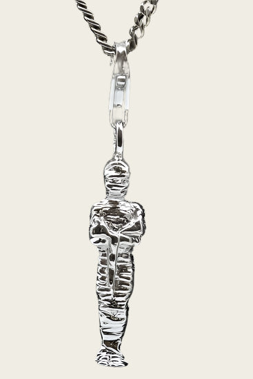 Zilveren Mummie hanger en/of bedel