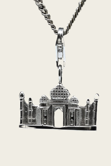 Zilveren Taj Mahal India hanger en/of bedel