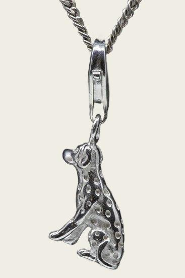 Zilveren Dalmatiër hanger en/of bedel