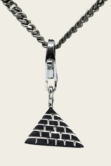 Zilveren Piramide Egypte hanger en/of bedel