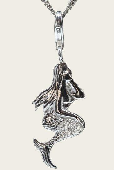 Silver Mermaid medium pendant and/or charm