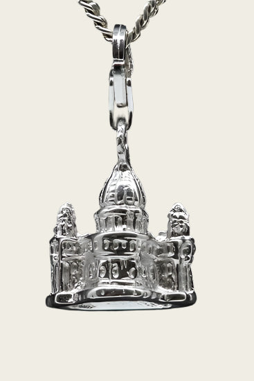 Zilveren St. Peters Kathedraal - Vaticaan Rome hanger en/of bedel