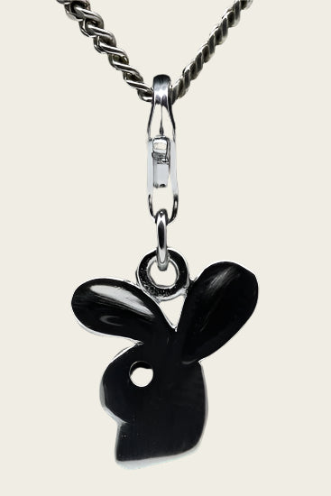 Silver Hare head pendant and/or charm