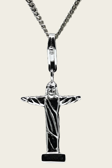 Zilveren Christus standbeeld - Rio de Janeiro hanger en/of bedel