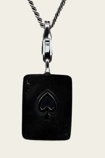Zilveren Schoppen Aas hanger en/of bedel