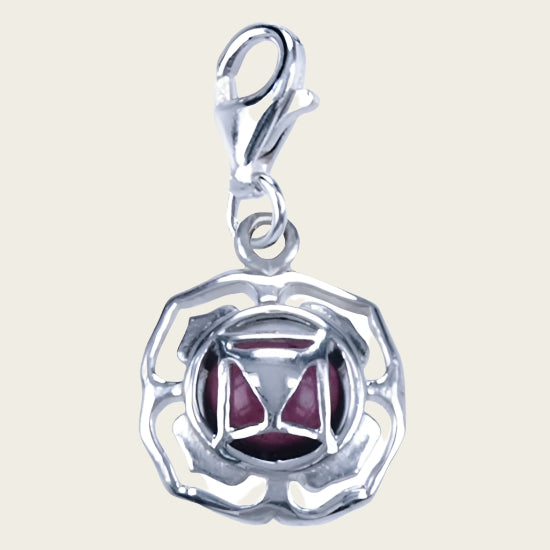 Silver Chakra root pendant and/or charm