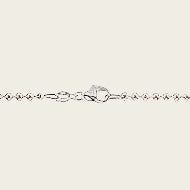 Zilveren ketting Bolletjes - 2. Standaard - dikte 2,0 mm - 42/45/50/60/80/90 cm