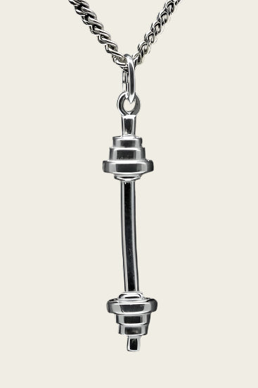 Zilveren Halter ketting hanger - middel