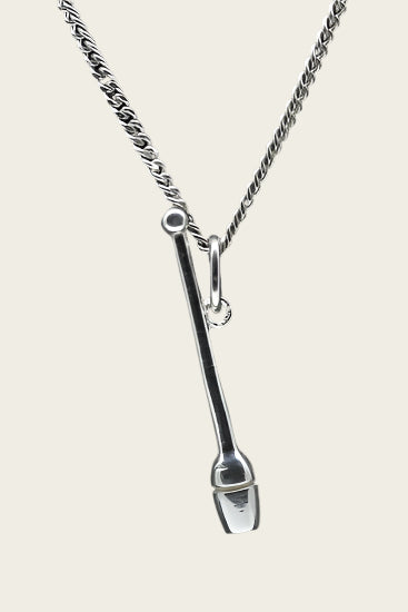 Zilveren Kegel 3 ketting hanger