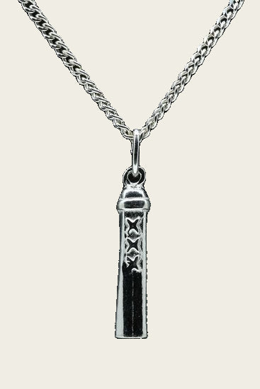 Zilveren Amsterdammertje ketting hanger nr. 3
