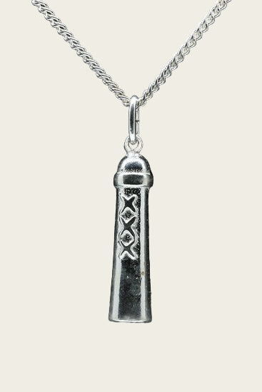 Zilveren Amsterdammertje ketting hanger nr. 4