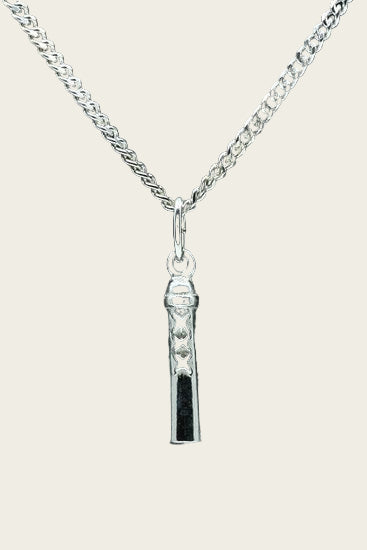 Zilveren Amsterdammertje ketting hanger nr. 2