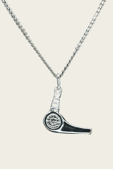 Zilveren Föhn ketting hanger