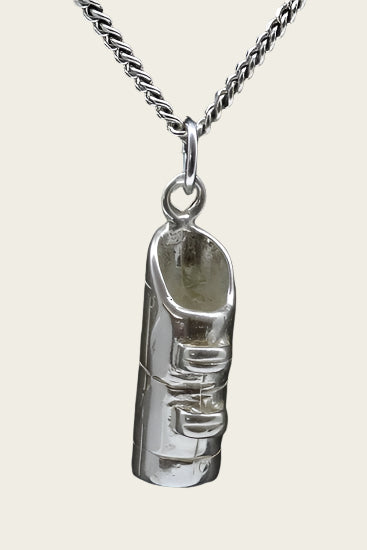 Zilveren Kolenkit ketting hanger