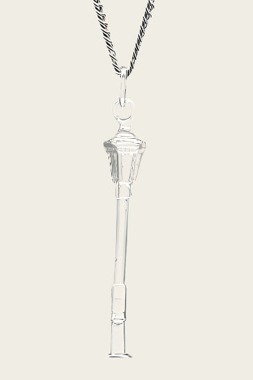 Zilveren Straat - Tuinlantaarn ketting hanger