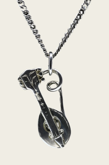 Zilveren Luit ketting hanger