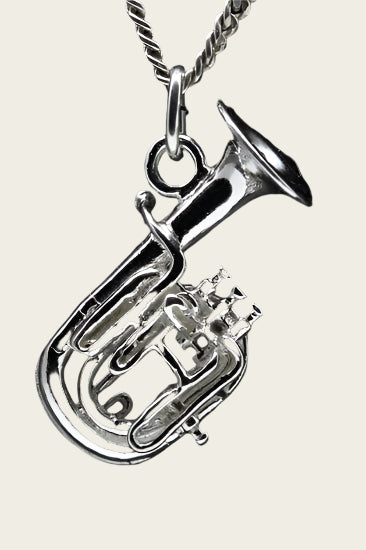 Silver Baritone Necklace Pendant