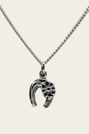 Silver Hoof Necklace Pendant