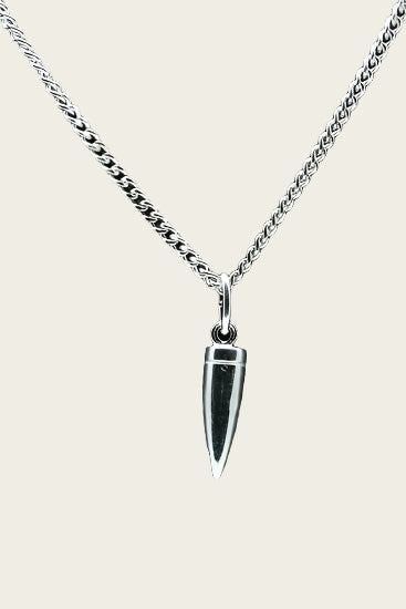 Zilveren Kogel ketting hanger