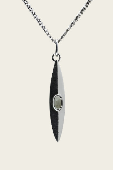 Zilveren Kano ketting hanger