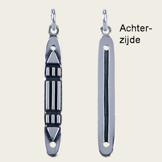 Zilveren Atlantis ketting hanger
