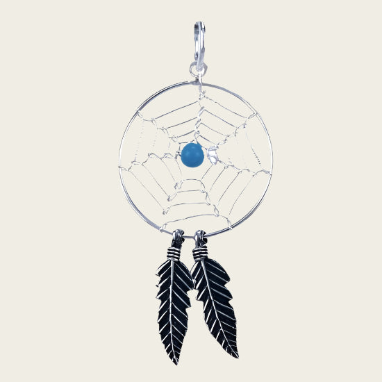 Zilveren Dromenvanger ketting hanger