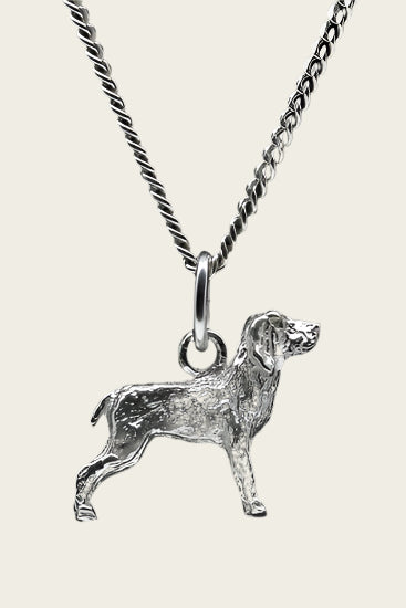 Zilveren Brabancon petit - Brabandertje ketting hanger - klein