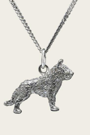 Silver Laekense Shepherd Necklace Pendant - Large