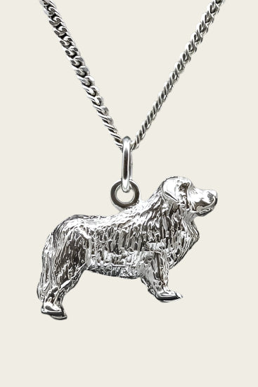 Zilveren Tatra ketting hanger - groot