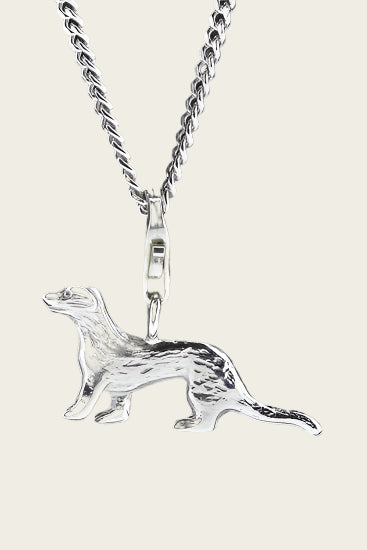 Silver Otter pendant and/or charm