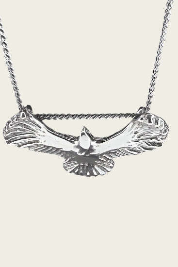 Zilveren Adelaar Wings of freedom ketting hanger