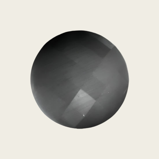 MY iMenso Cat's Eye "dark gray" faceted 33mm