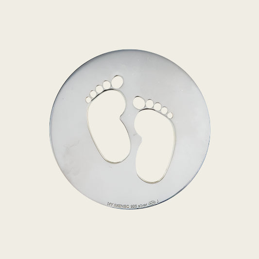 MY iMenso "feet" cover 33mm insignia (925/rhod-plated)