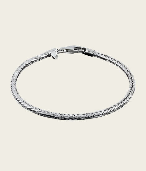 Zilveren Ketting Madrid - dikte 3 mm - 38/4042/45/50/60/70/80/90/100 cm