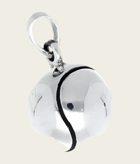 Zilveren Tennisbal kettinghanger
