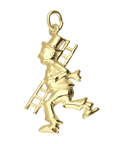 Gouden Schoorsteenveger kettinghanger