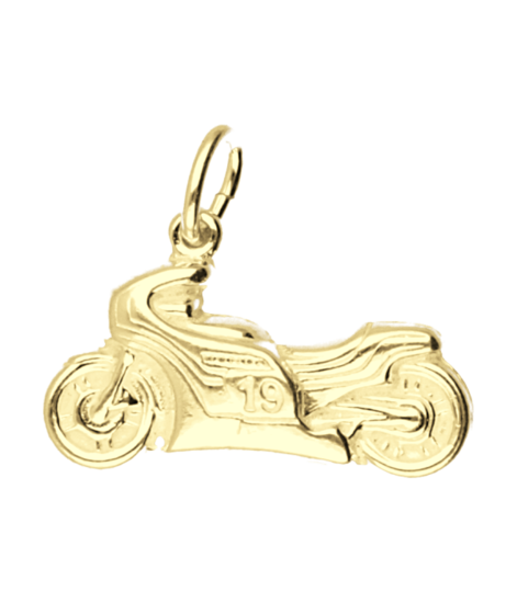 Golden Race Motor Chain Pendant