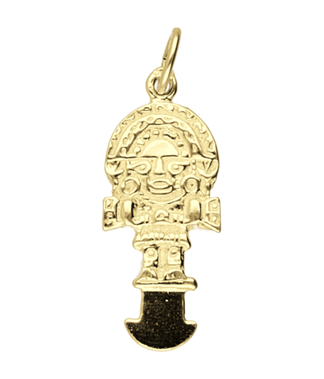 Gouden Tumi ketting hanger