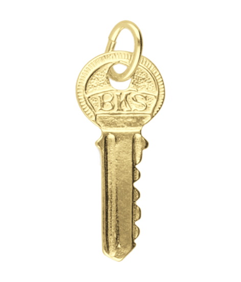 Golden Key BKS Necklace Pendant