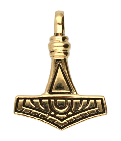 Hamer van Thor 2 ketting hanger - brons