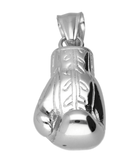 RVS Bokshandschoen zwaar ketting hanger - edelstaal