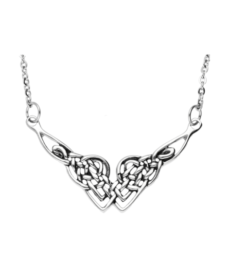 RVS Keltische hanger met ketting  47 cm in edelstaal