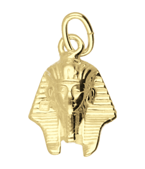 Gouden Toetanchamon kettinghanger