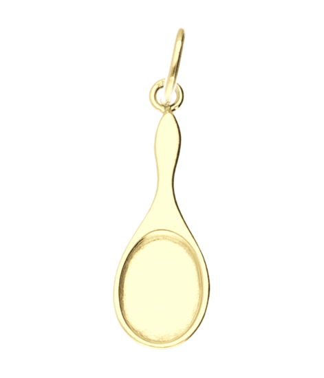 Gouden Spiegel kettinghanger