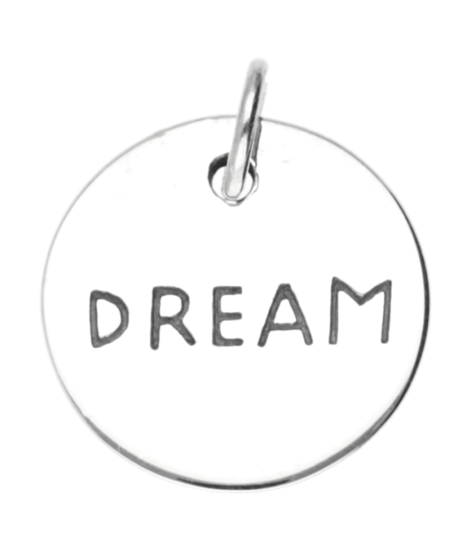 Zilveren Dream kettinghanger