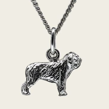 Zilveren Nizziny Owczarek ketting hanger - klein