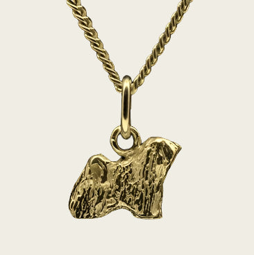 Gold Puli Necklace Pendant - Small